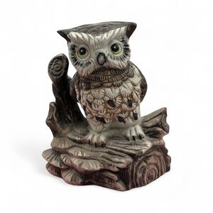 Vintage 1970's Homco Decorative Owl Figurine -